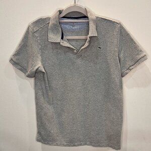 Vineyard Vines X Target Boys Gray Collared Shirt Size XL (16)
